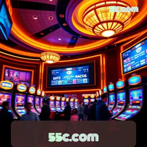 55c.com: Login Atraente para Gamers Brasileiros